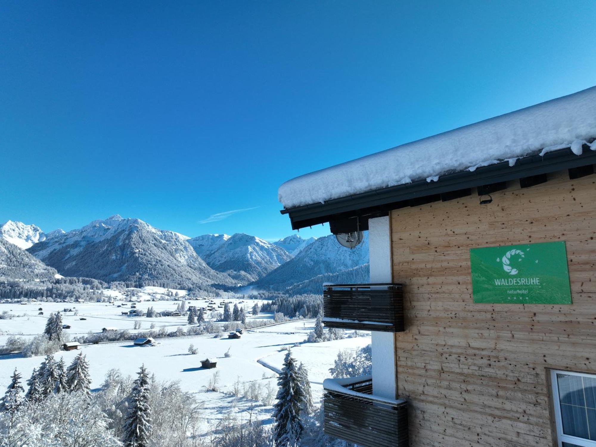 Naturhotel Café Waldesruhe Oberstdorf Exterior foto